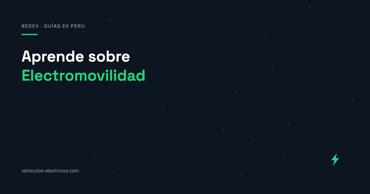 RedEV — Guías de electromovilidad en Perú